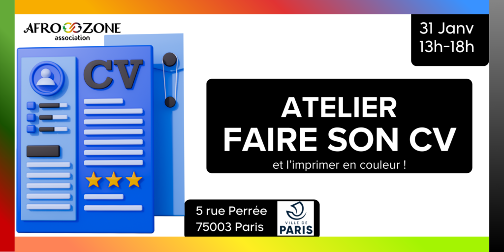 atelier faire son cv et imprimer sur canva ia