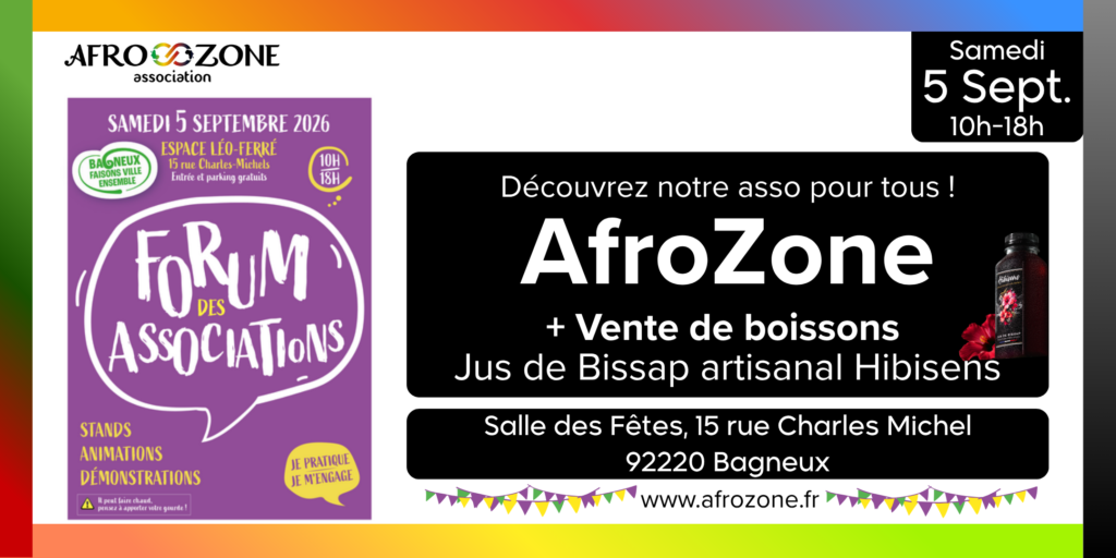 stand afrozone forum des association 2026 bagneux